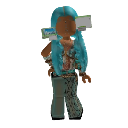 Aqua Boho Chic