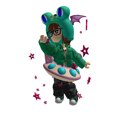 Froggy UFO Rider