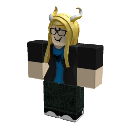 Blonde Horned Girl