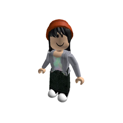 Orange Beanie Chill